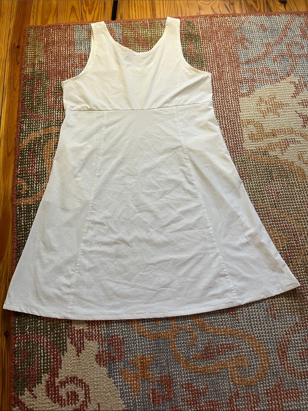 Stio Women’s Athletic Tennis Dress White Performance Pique Sport Hiking Size M - Picture 8 of 8